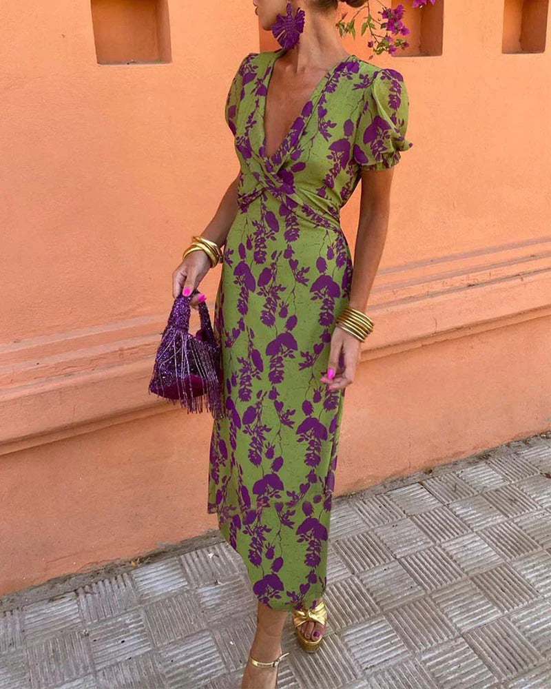 Charlotte | Robe Maxi de Printemps