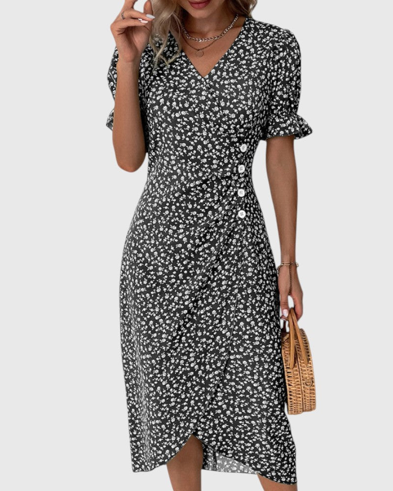 Joanne - V-neck Summer Dress