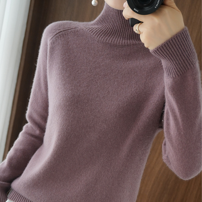 Laurier™ | Pull à col roulé en laine mérinos