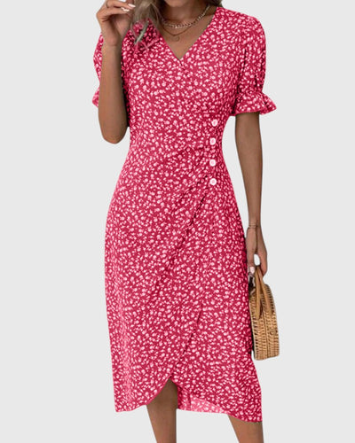 Joanne - V-neck Summer Dress