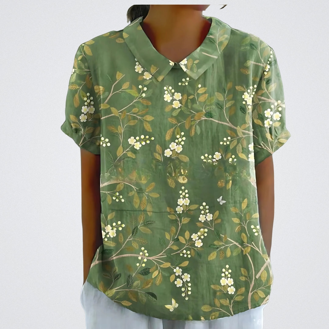 LINA - Floral Blouse