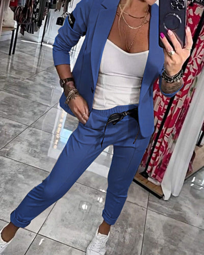 Valerie - ENSEMBLE TOP, VESTE ET PANTALON