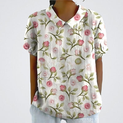 LINA - Floral Blouse
