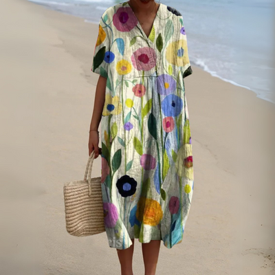 Audrey - Elegant Floral Dress