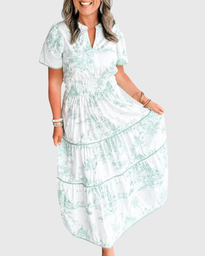 NIDOLI - PRINTED MAXI DRESS