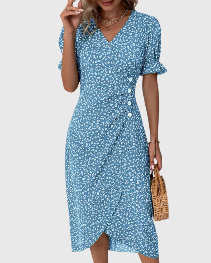 Joanne - V-neck Summer Dress