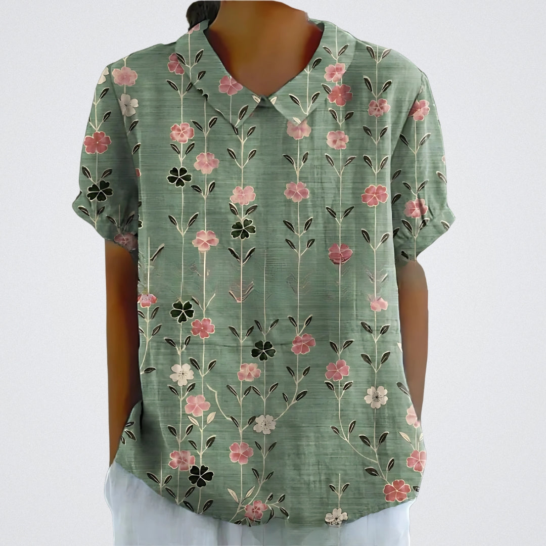LINA - Floral Blouse