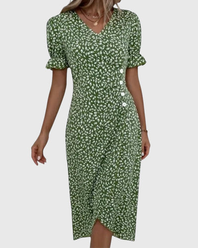 Joanne - V-neck Summer Dress