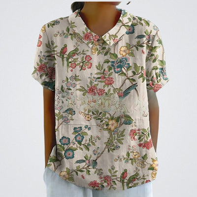 LINA - Floral Blouse