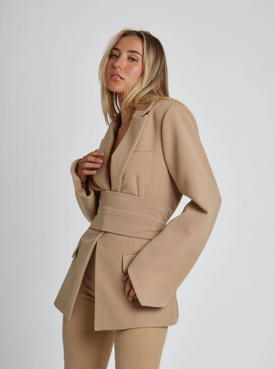 Elena™ | Belted Blazer