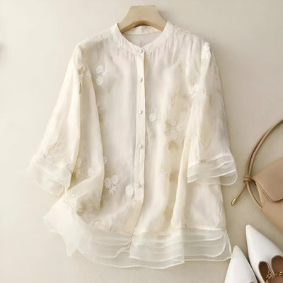 Clémence – Blouse de printemps