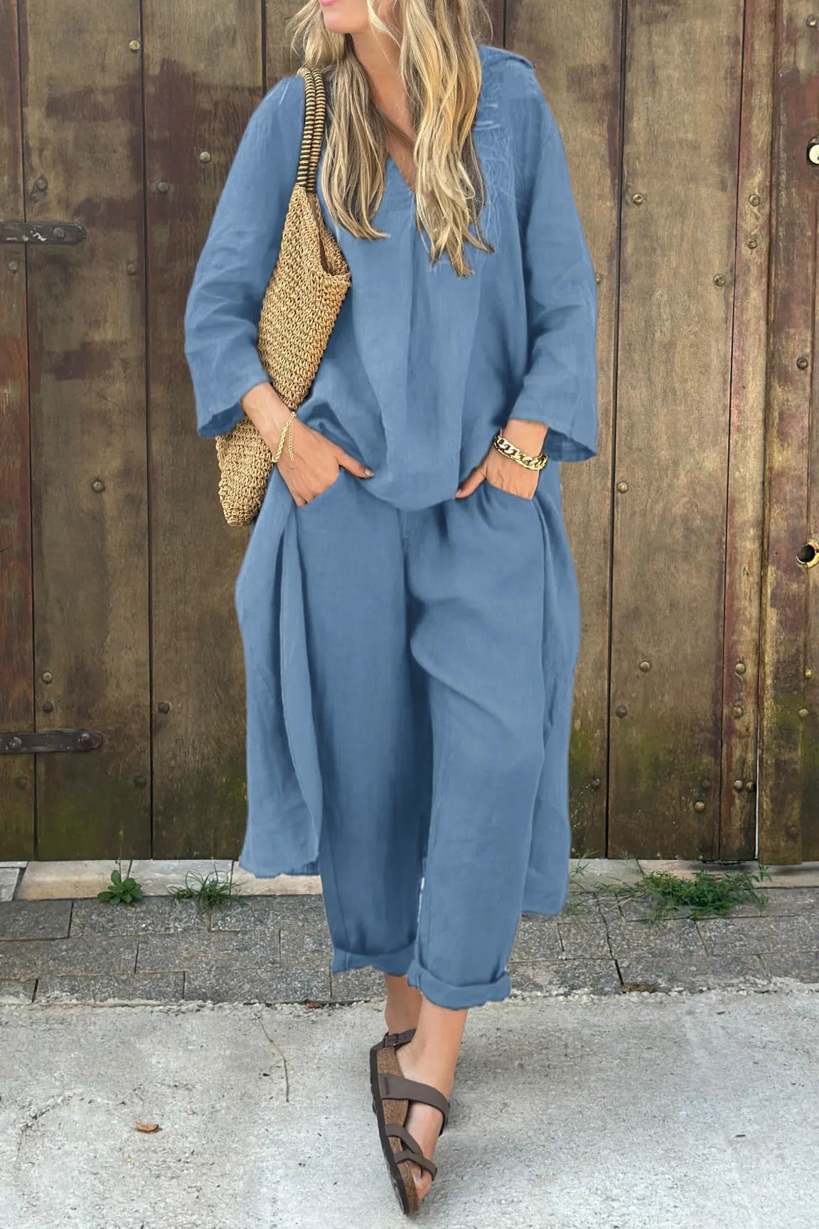 Eleonora ™ | Set Chic a Due Pezzi con Eleganza Senza Sforzo e Stile Versatile