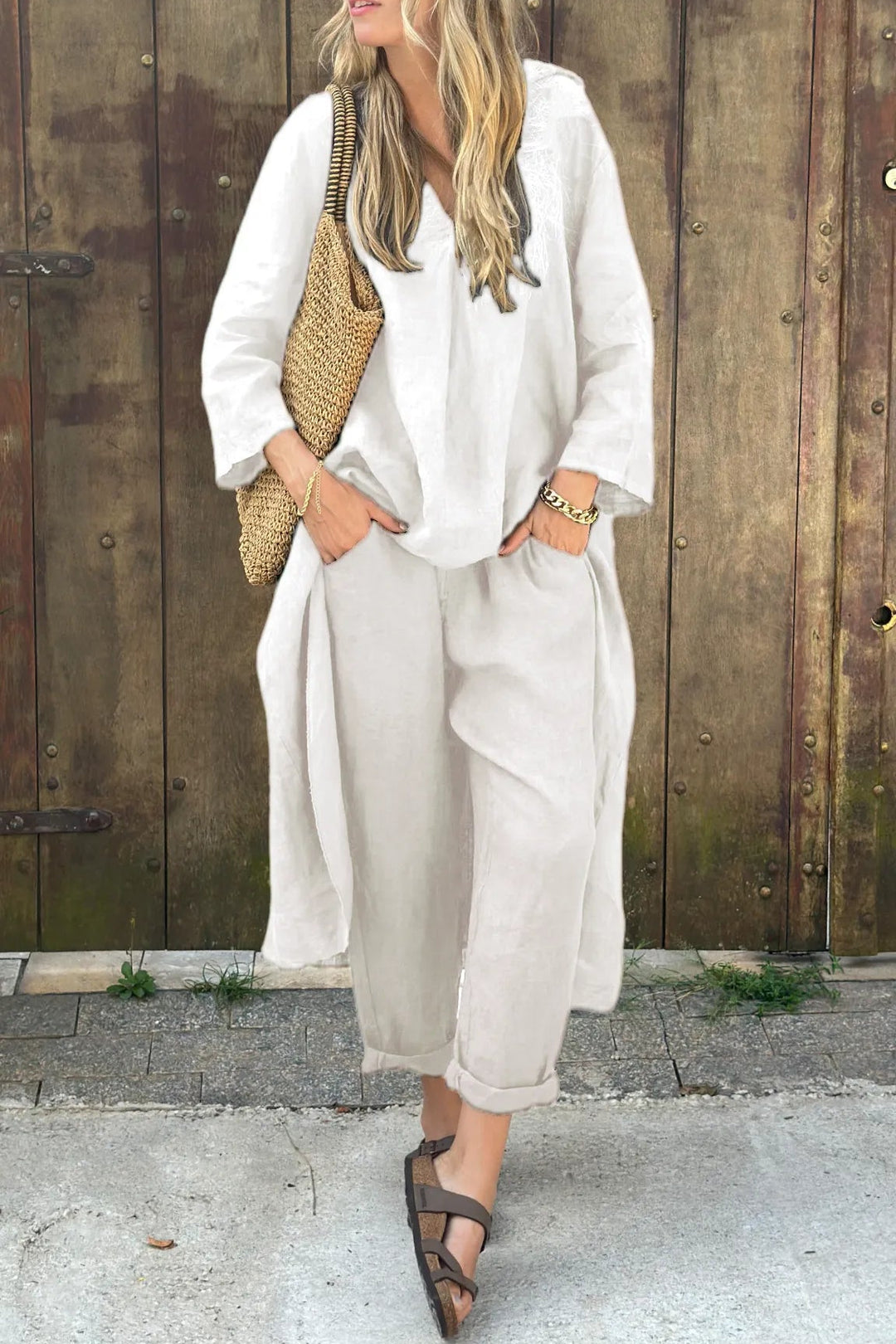 Eleonora ™ | Set Chic a Due Pezzi con Eleganza Senza Sforzo e Stile Versatile