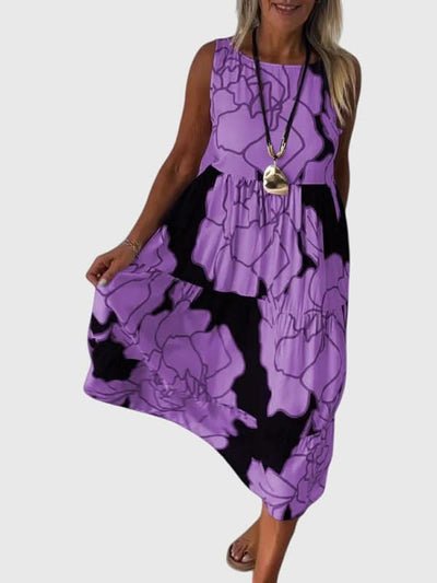 Aveline | Stylish Floral Print Dress