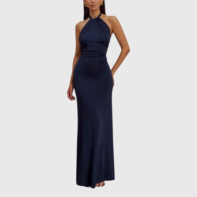 Maya - Halter Maxi Dress