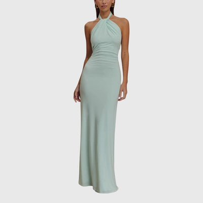 Maya - Halter Maxi Dress