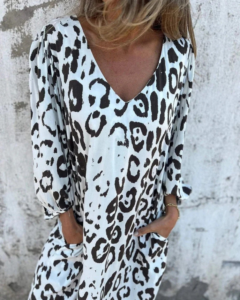 Nathalie | Robe bohème décontractée