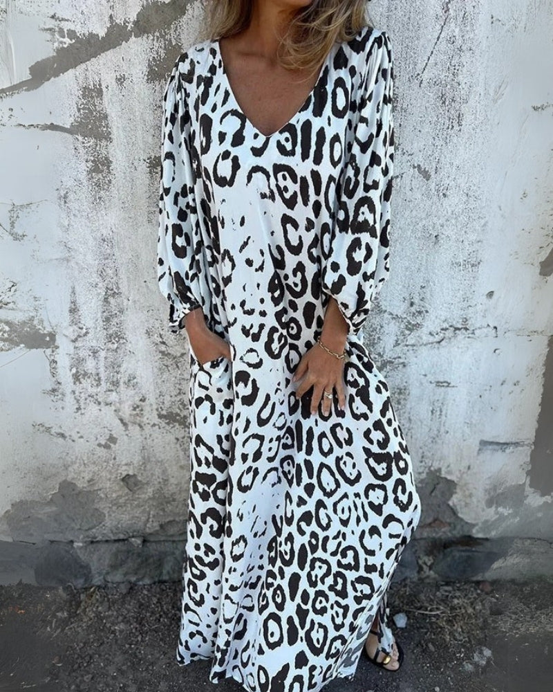 Nathalie | Robe bohème décontractée