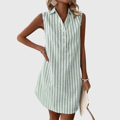 Neva™ | Striped Shirt Dress