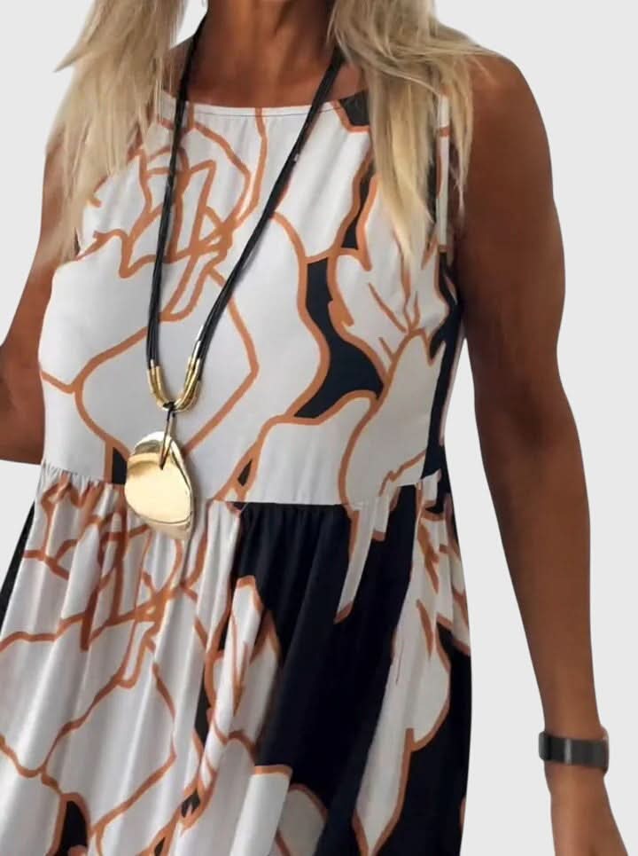 Aveline | Stylish Floral Print Dress