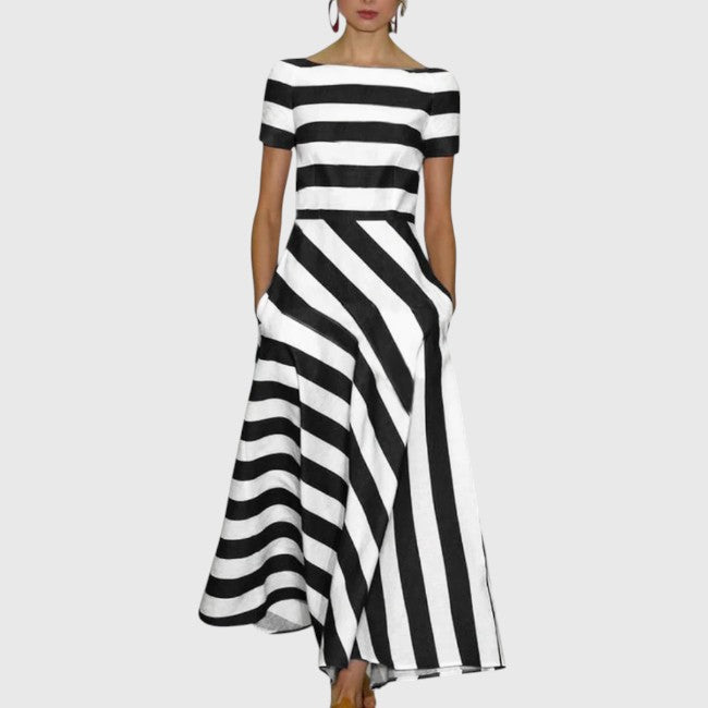 Amanda - Striped Dress