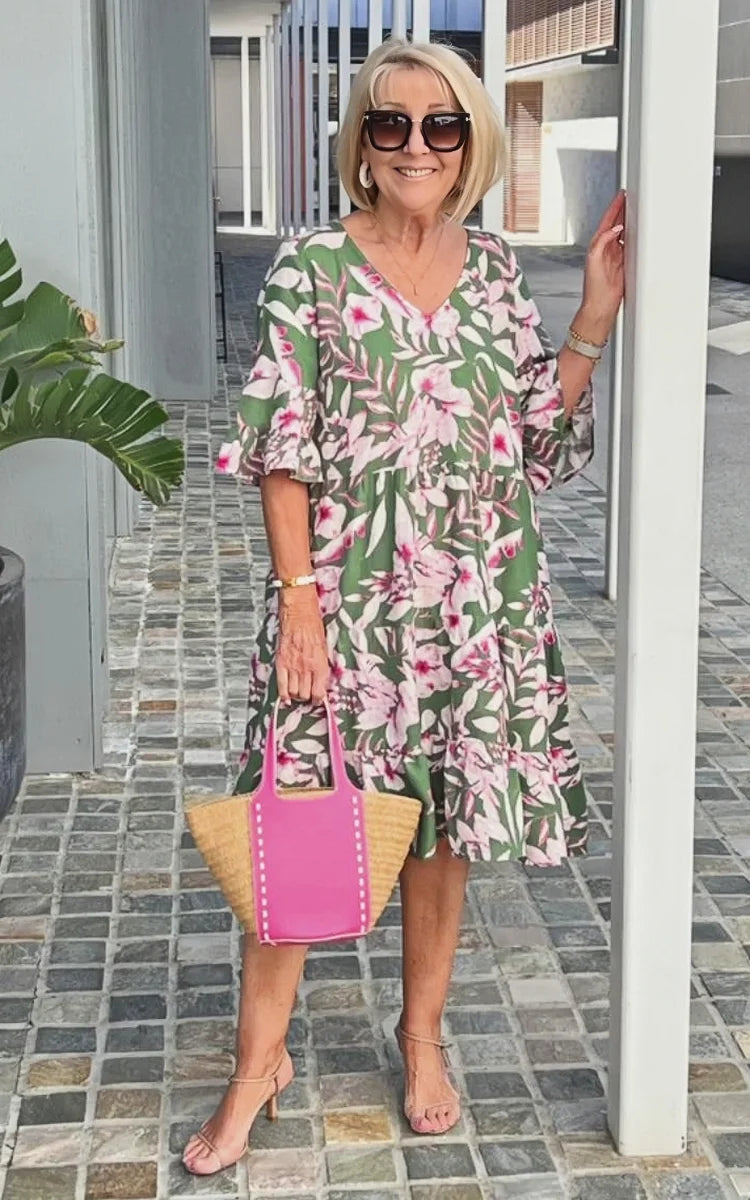 Inès – Robe élégante au tombé parfait