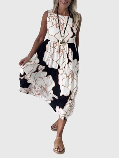 Aveline | Stylish Floral Print Dress