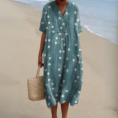 Audrey - Elegant Floral Dress