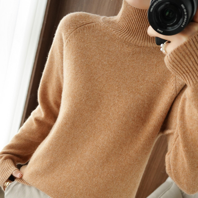 Laurier™ | Pull à col roulé en laine mérinos