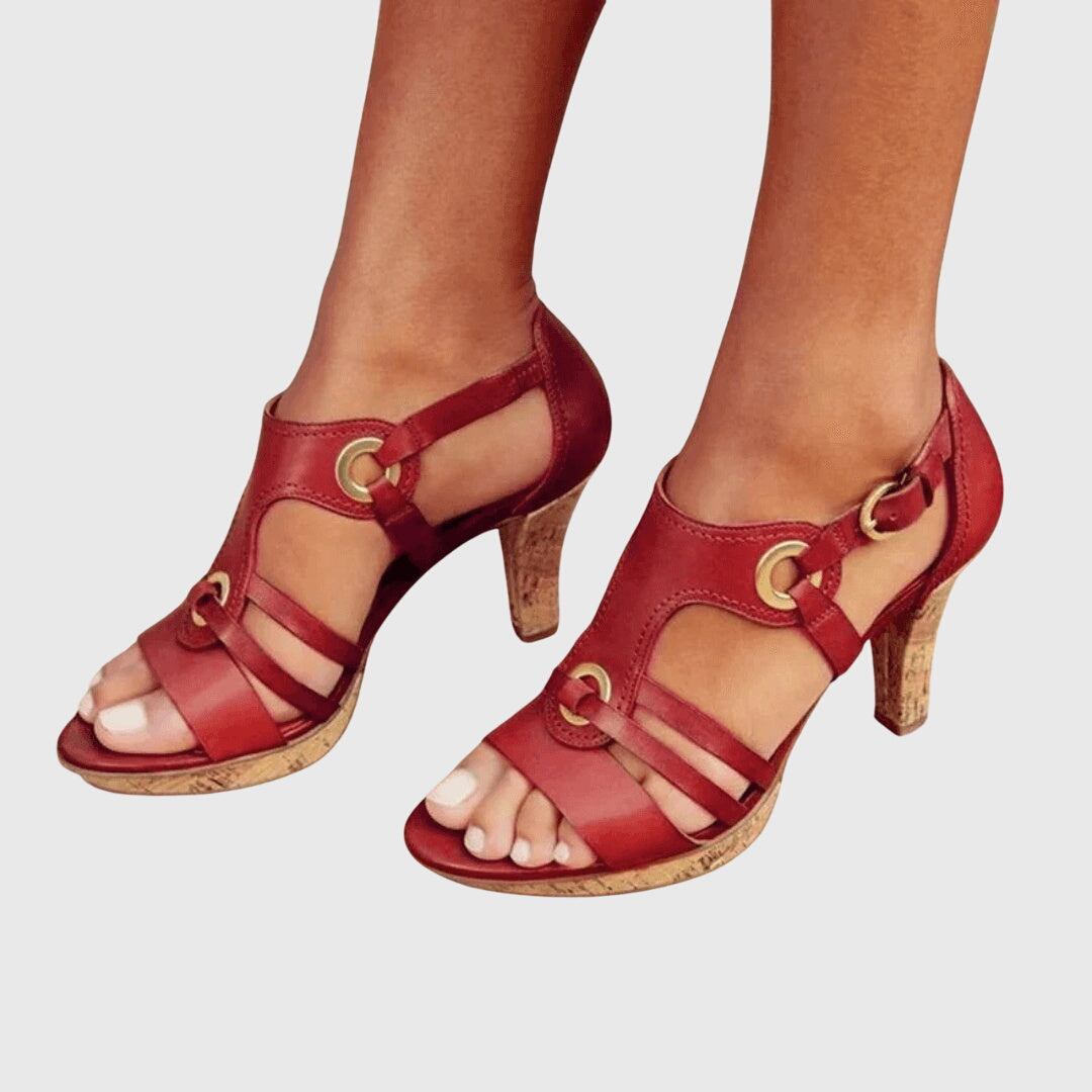 BELLA -  Comfortable Heeled Sandals