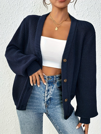 Zoe | Button-down Knit Cardigan