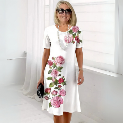 Juliette – Robe Féminine à Motif Intemporel