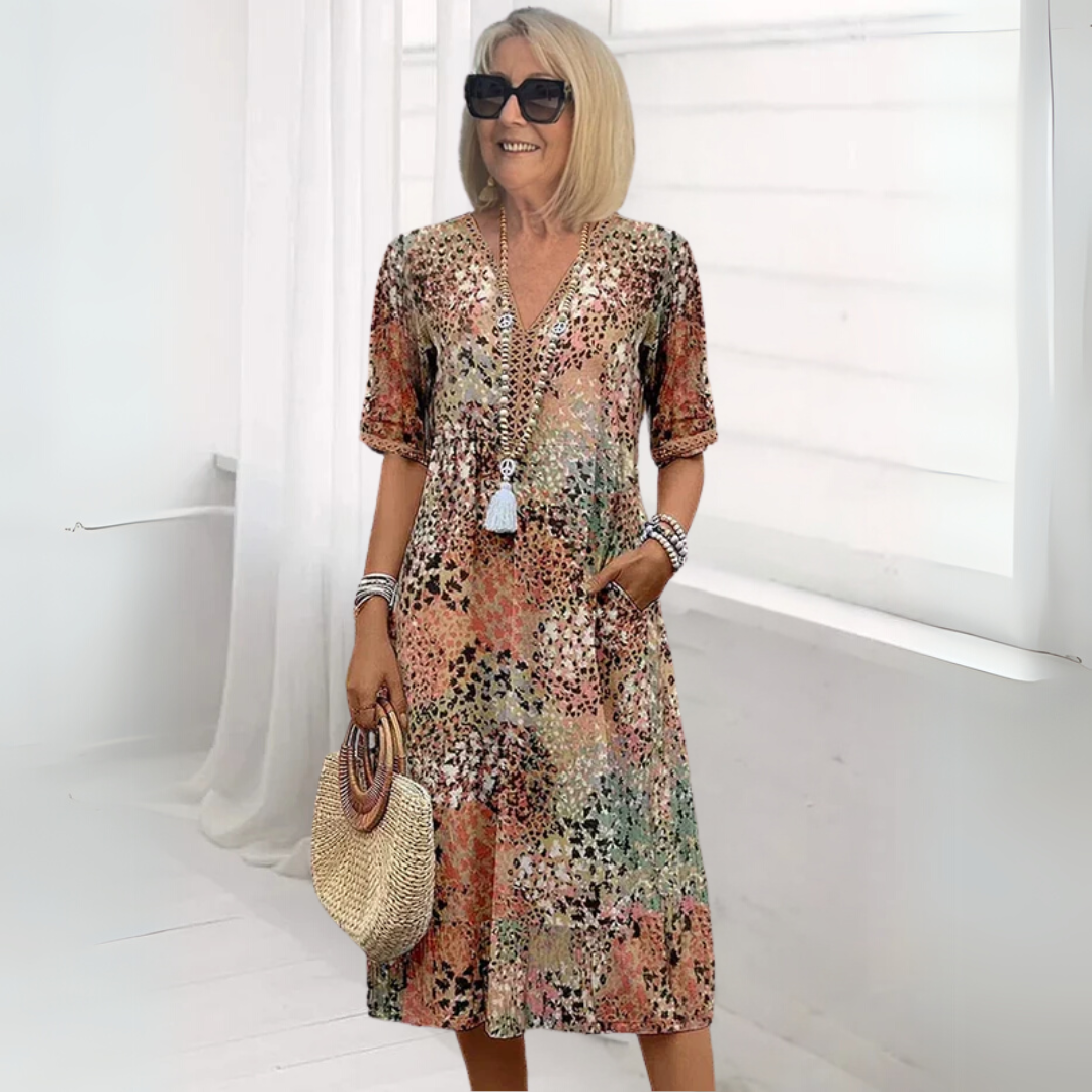 Madeleine™ | Robe Fleurie Vivante