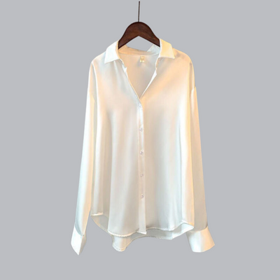 Lorraine™ | Blouse élégante en satin de haute qualité