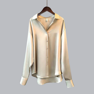 Lorraine™ | Blouse élégante en satin de haute qualité