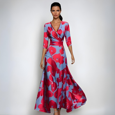 Isaline™ - Robe de fleurs de luxe