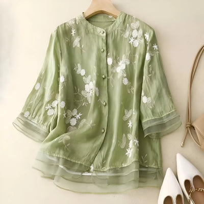 Clémence – Blouse de printemps