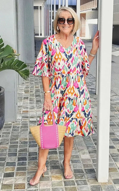 Inès – Robe élégante au tombé parfait