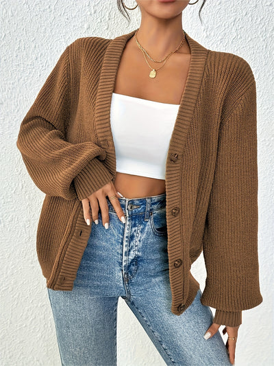 Zoe | Button-down Knit Cardigan