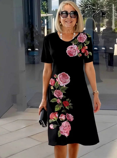 Juliette – Robe Féminine à Motif Intemporel
