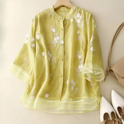 Clémence – Blouse de printemps