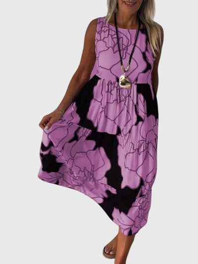 Aveline | Stylish Floral Print Dress