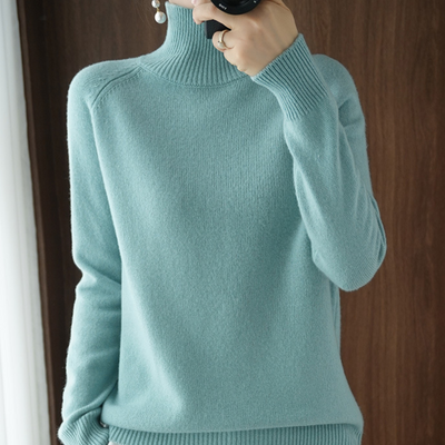 Laurier™ | Pull à col roulé en laine mérinos