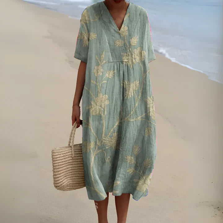 Deborah | Elegant Geometric Dress