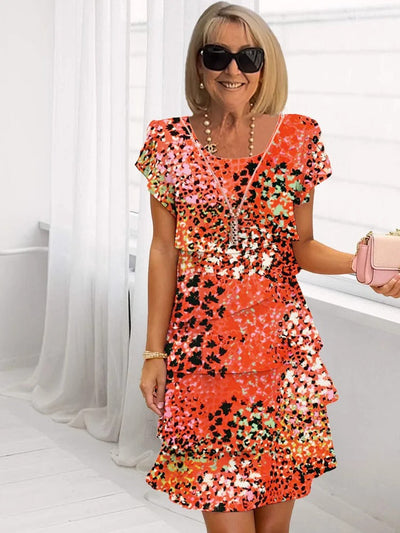 Solveig - Elegant leopardkjole