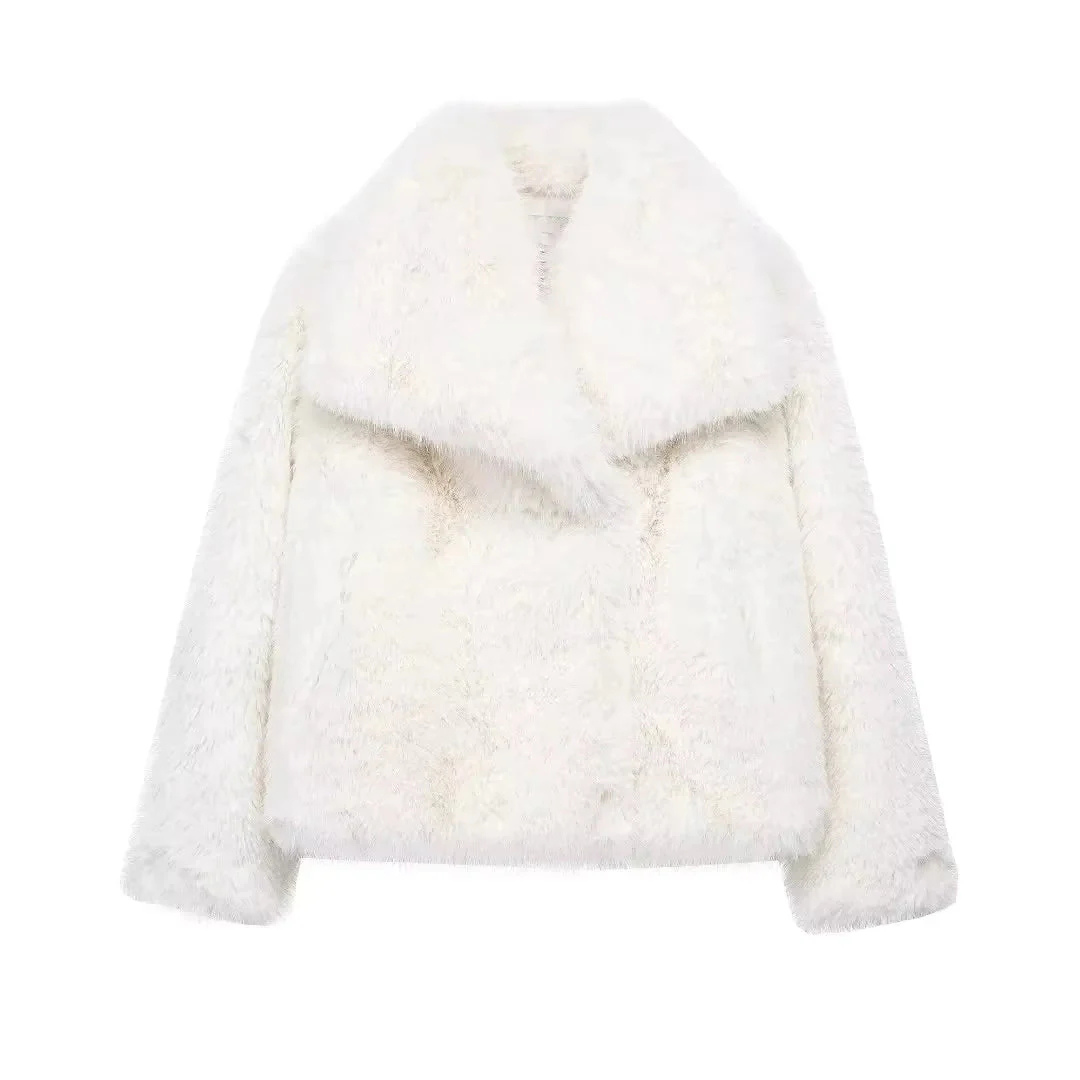 Madeleine™ | Manteau en Fourrure Synthétique