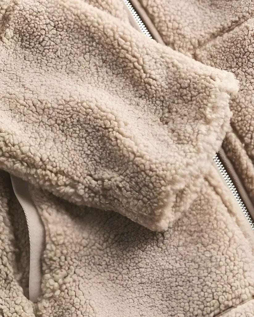 Chloé™ | Manteau teddy