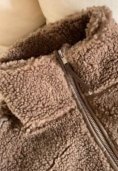 Chloé™ | Manteau teddy