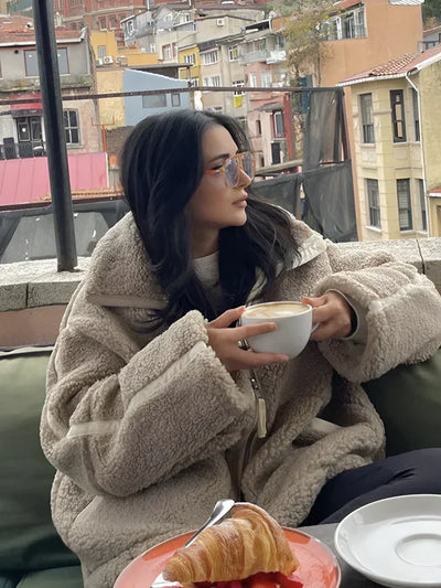 Chloé™ | Manteau teddy