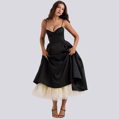 Soline – Robe longue élégante